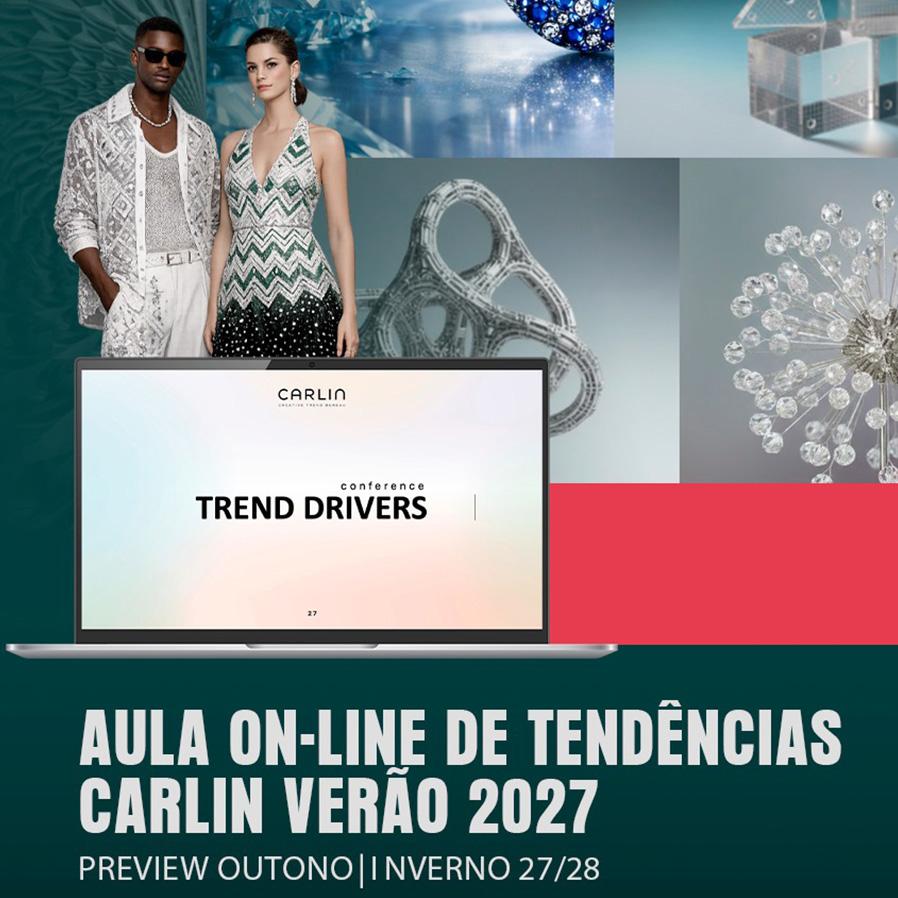 Aula On-line de Tendências Carlin – Verão 2027